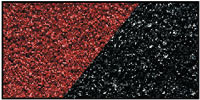 Цвета черепицы MetroBond: красно-чёрный