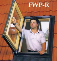Распашное, термоизоляционное окно FW